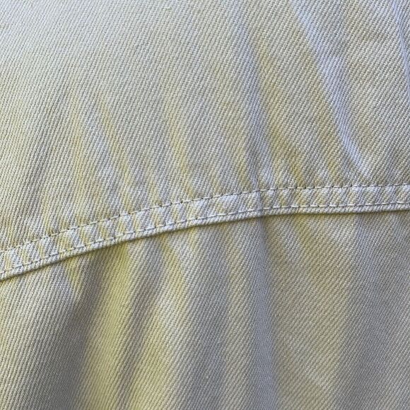 H & M, CREAM FLEECE LINED UNISEX JACKET, Size L - Picture 7 of 7